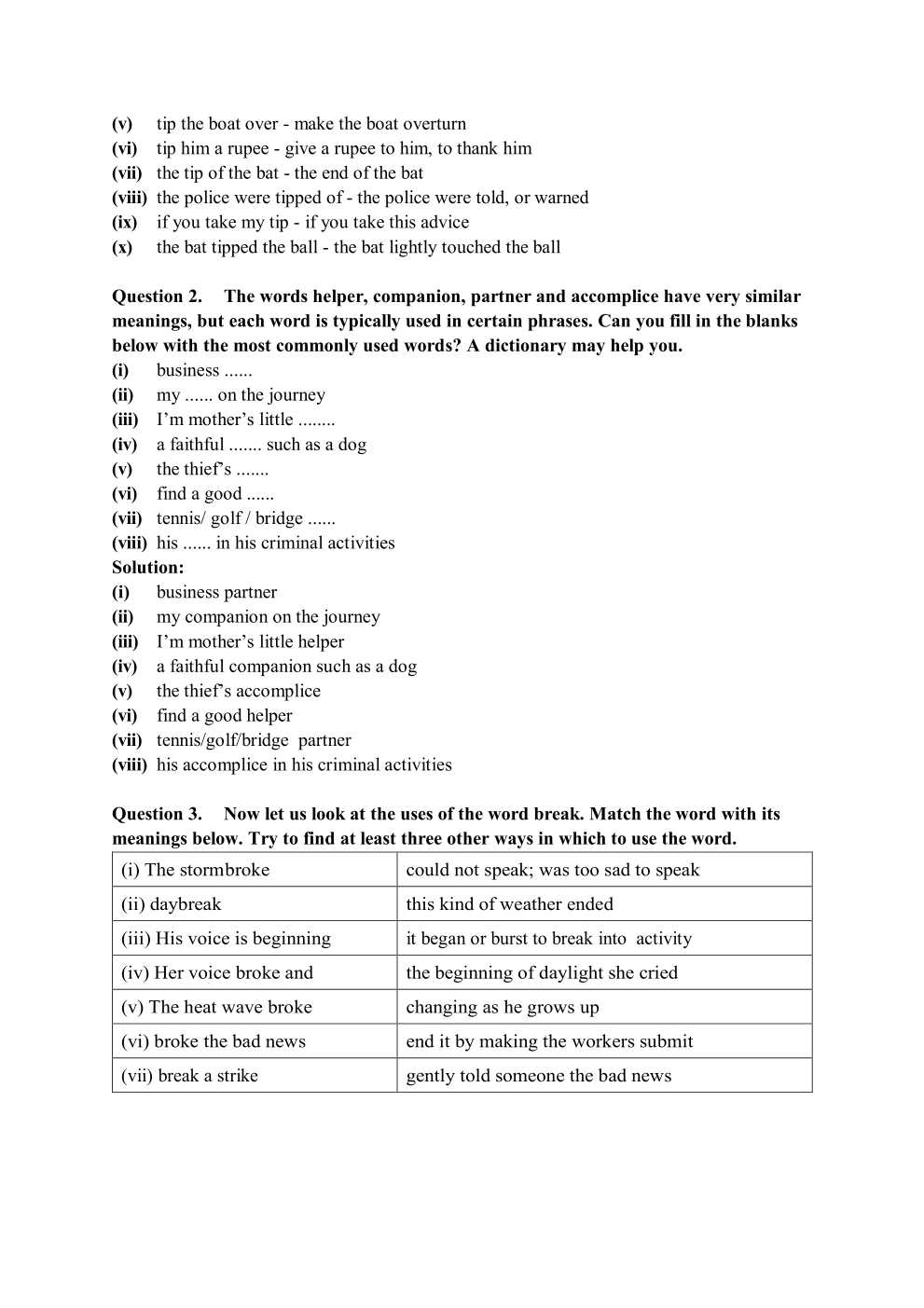 NCERT Solutions For Class 7 English Honeycomb Chapter 6 Expert Detectives