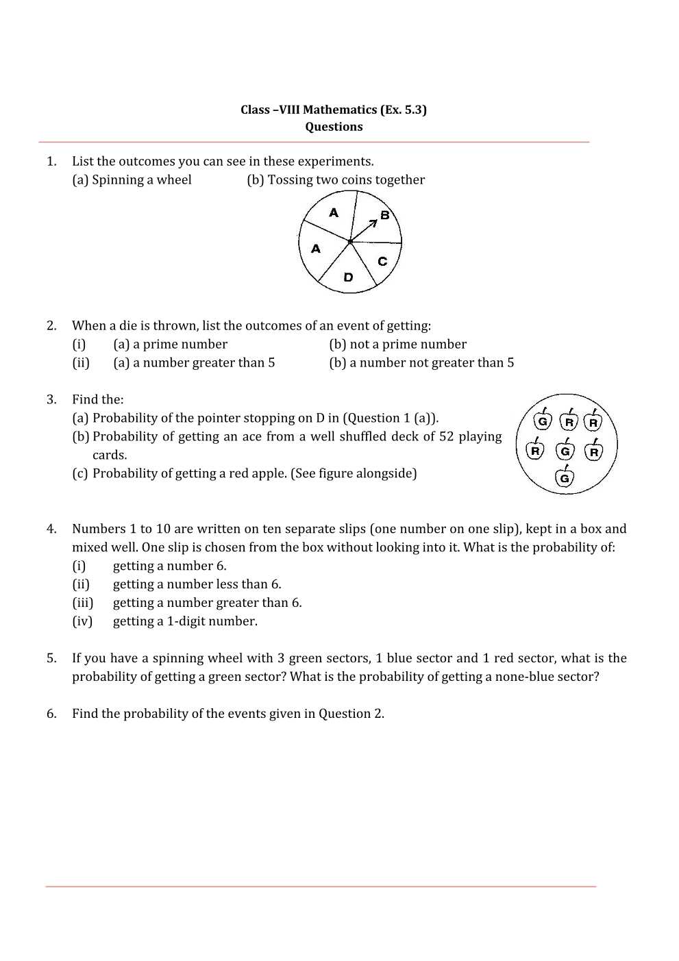 NCERT Solutions For Class 8 Maths Chapter 5