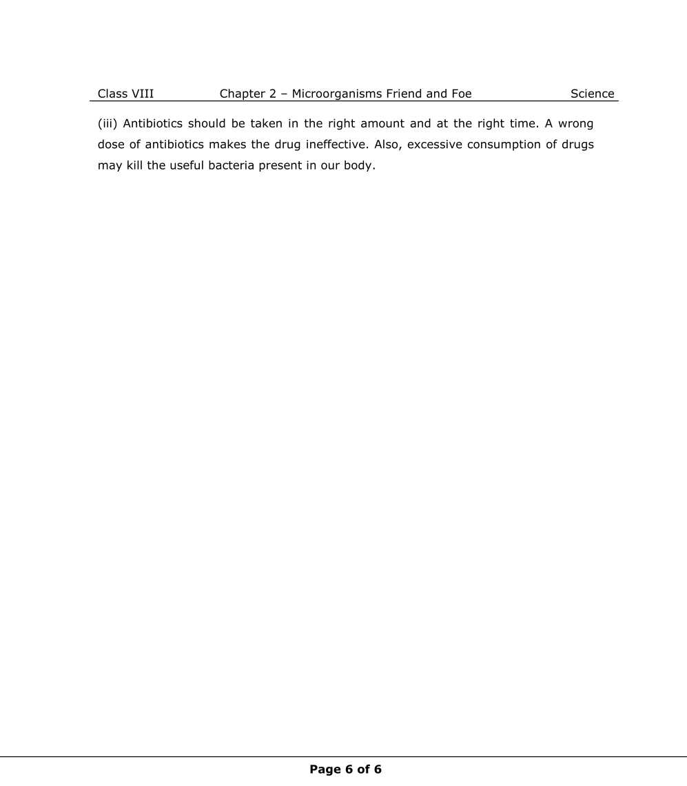 NCERT Solutions For Class 8 Science Chapter 2 