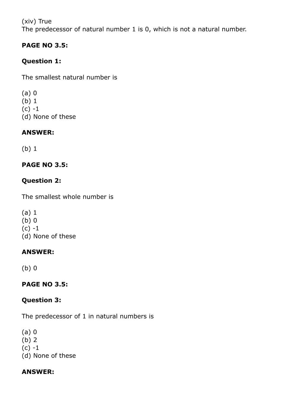 RD Sharma Solutions For Class 6 Maths Chapter 3