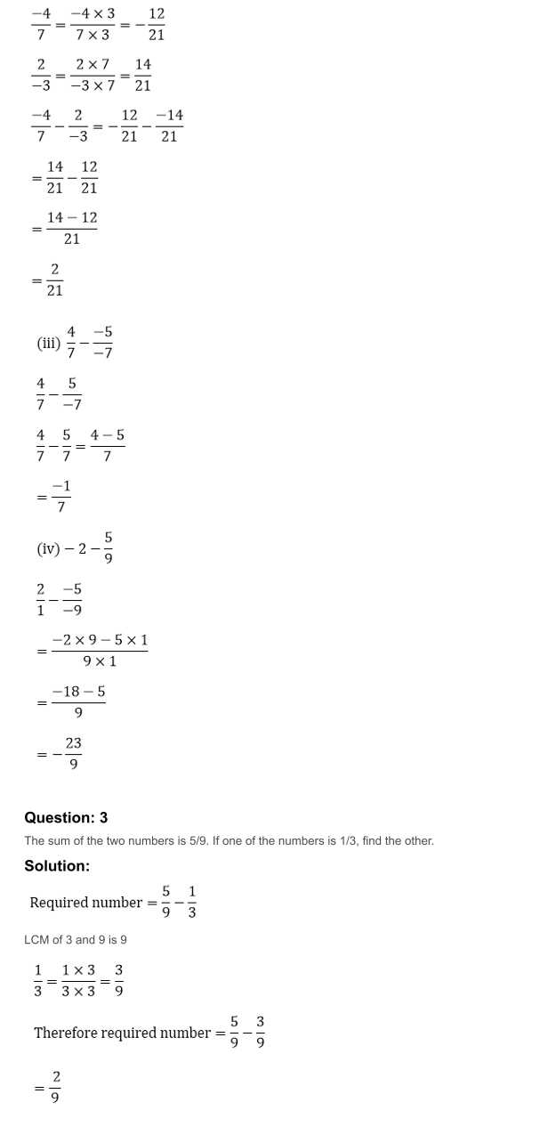 RD Sharma Solutions For Class 7 Maths Chapter 5